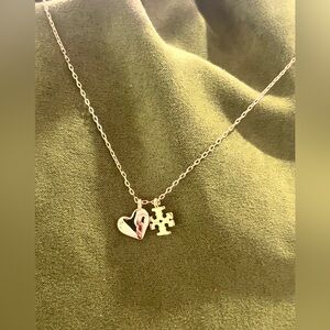 Tory Burch Good Luck chain pendant